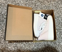 art class Blakely High Top Canvas Floral Sneakers Pink/White Kids US 13