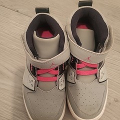 Jordan Flight Grey Pink Toddler Size 9C