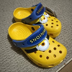 Minions Crocs Slip-On Clogs Unisex Kids Kawaii sz C12