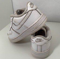 NIKE Little Kid Leather Air Force 1 Classic 10C