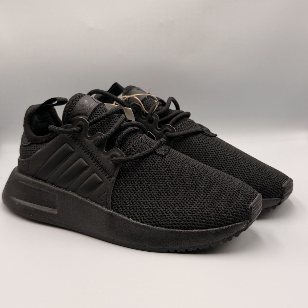 Kids 11.5 adidas X_PLR C Originals Black Athletic Sneakers Lace Up BY9886