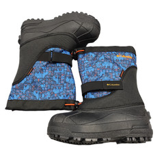 Columbia Powderbug Plus II Snow Boots Youth 2 Multi Printed Mid-Calf Waterproof