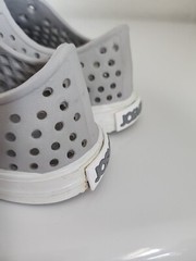 Josmo Kids Shoes Gray/White Size 11 Slip On Summer Water Sport