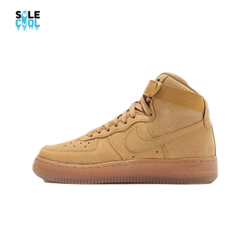 Nike Air Force 1 High LV8 3 (GS) Shoe Wheat Gum Light Brown CK0262-700