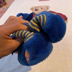 Vintage 1994 Sega Sonic Plush Slippers Shoes