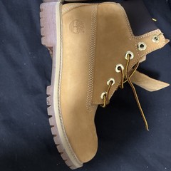 Timberland 6 Inch Classic Boot Wheat, Junior’s Size 5.5, 12909M