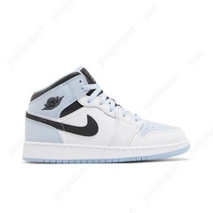 Air Jordan 1 Mid Se Gs White Ice Blue DV1337-104