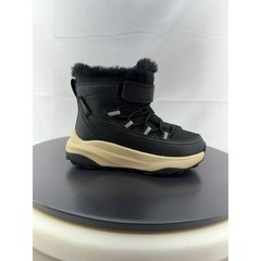 H&M Waterproof Toddler Size 7.5 Black High Top Fur Lined Winter Snow Boots