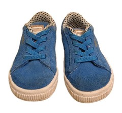 Puma Cookie Monster Blue Suede Sesame Street 50 Kids Shoes US Size 5C