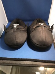 Star Wars Darth Vader Soft Plush Slippers House Shoes Kids XL 4-5