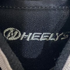 Heelys PRO20 HE100761 Gray & Black canvas skate wheeled shoes Youth size 6
