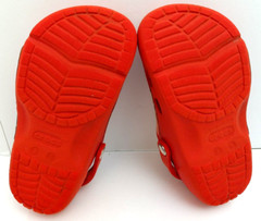 CROCS Kids‘ Size J1 Fun Lab Disney and Pixar Cars Red Clogs