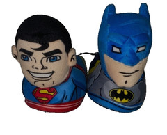 *NEW* Superman Batman Brand New Kids Slippers