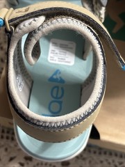 PLAE Wes Strappy Sandals Desert Sand Youth Size 2 Machine Washable