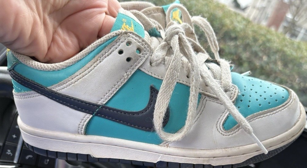 Size Youth 4 – Nike Dunk Low Dusty Cactus White Turquoise HF4794 345