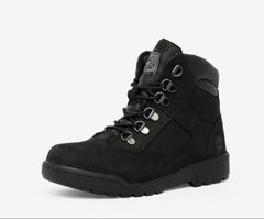 TIMBERLAND TODDLER BLACK 6” FIELD BOOT KIDS BOYS WARM 44790 TD GIRLS LEATHER