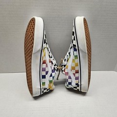 VANS Old Skool Checkered Checkerboard Rainbow Sz 7 women’s Sneakers