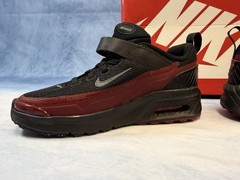 Nike Air Max BIA PS Black Smoke Gray Team Red Kids Shoe Size 1Y NEW