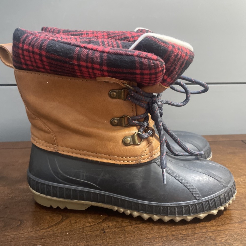 Boy’s Gap Kids Duck Boots Sz 1-2 Fall Winter Boot Holiday waterproof