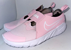 Nike Flex Runner 2 GS Pink Foam White Grey Sneakers DJ6038-600 Size 7Y