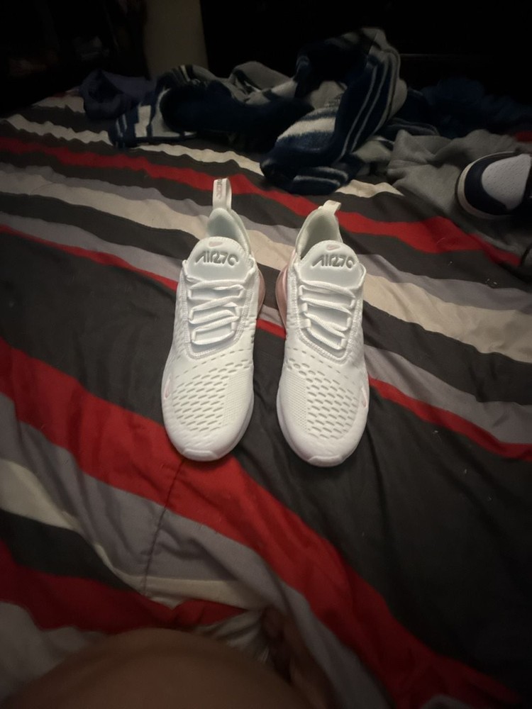 Nike Air Max 270 GS ‚White Pink Foam‘ Running Shoes