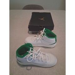 Air Jordan 2 Retro PS Lucky Green White