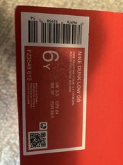Nike Dunk Low Valentines Day Red Pink Corduroy RARE 2024 Size 6 With Box
