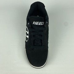 Heely’s Voyager Wheeled Rolling Shoe Youth Size 4 Black White RIGHT FOOT ONLY *