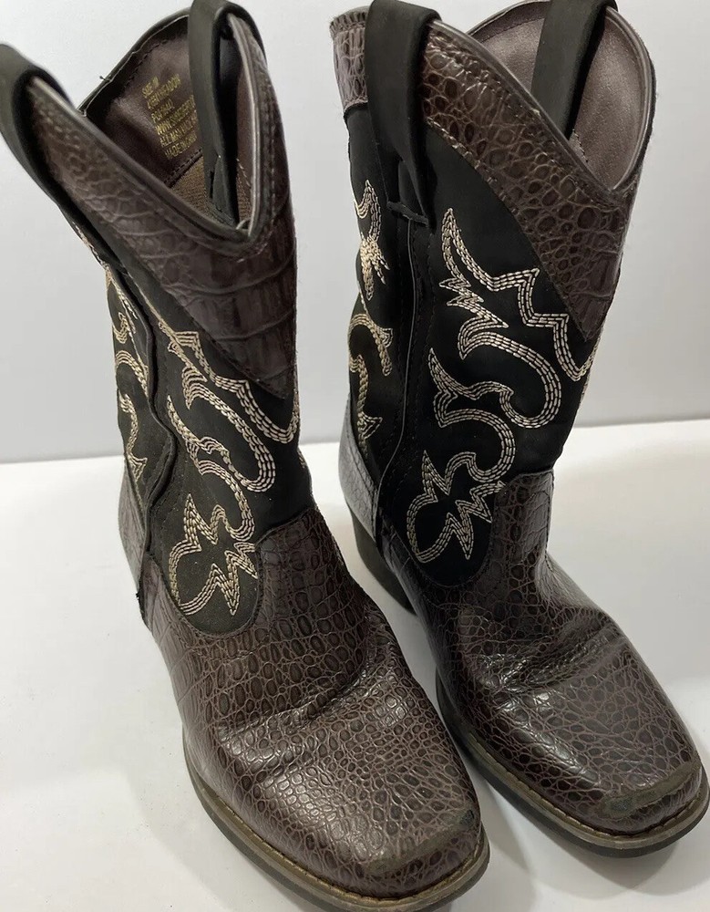 Rodeo Ropers Cowboy Boots Kid’s sz 1M