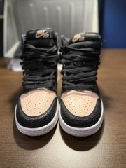 Jordan 1 High OG Used (GS) Black Crimson Tint Size 5.5Y