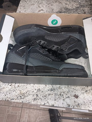 Jordan Spizike Low (GS) Youth Sneakers Black/Anthracite Size 5.5Y FQ3950-001