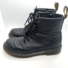 Dr Martens 1460J Youth Boots Size US 4 EU 36 Black 8 Eye Lace Up Docs