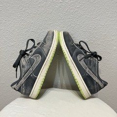 Nike Dunk Low SE PS Halloween Iron Grey Ghost Green DQ6216-001 Size 2.5y
