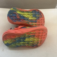 Buc-ees Tie Dye Clog Multicolor Slip On Water Shoes Youth Size 7/8