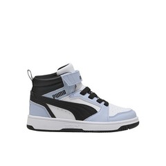 PUMA Rebound V6 Mid High Top Toddler Boys White Sneakers Casual Shoes 39383242