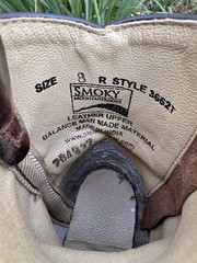 Smoky Mountain Boots Brown Style 3662T Boys Size 8 R Autry Cowboy Fall