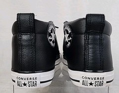 Converse All Star Chuck Taylor Leather Uppers Junior US 4 EUR 36. Great Shape!