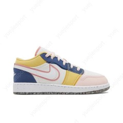 Air Jordan 1 Low Se Gs Multi Color Canvas DV1323-100