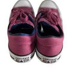 Converse All Star Low Top Womens Sneakers Plum Purple Galaxy Space Shoes Size 5