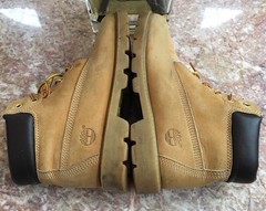 Timberland Basic Big Kids 6 Inch Waterproof Wheat Boots Size 4.5M #10960