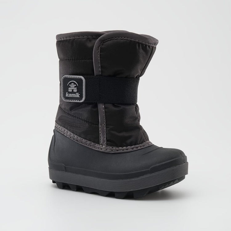 Kamik Toddler Snowbug 7 Insulated Waterproof Winter Boot Black – NF9564-BLK, Bla