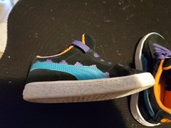 Childrens puma suede rugrats nickelodeon shoes size 13C