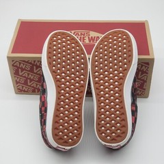 Vans ComfyCush Slip-On Plaid Red Black White Shoes VN000EYEBWW Men’s 4.5 W 6.0