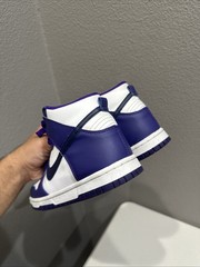 Size 4.5 (GS) – Nike Dunk High Electro Purple Midnight Navy