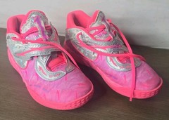 Puma LaMelo Ball MB.05 World Tour Sneakers Pink Youth Size US 3C Used