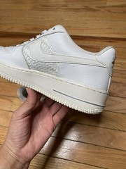 NIKE AIR FORCE 1 LV8 (GS) SUMMIT WHITE-CHR US 6.5Y WOMENS SNEAKERS 820438-105