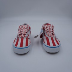 Vans x Wheres Waldo Old Skool International Stripes Shoe Little Kid 10.5 K New