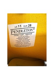 Pendleton Kid’s Yellow Rubber Boots Size Youth US 11 EU 28