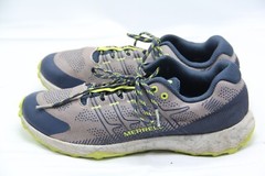 Merrell Moab Flight Low Hiking Shoes Boys size 6M Gray Blue Walking MK266770