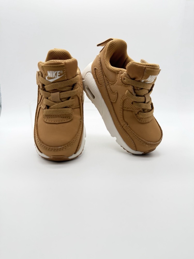 Nike Air Max 90 EasyOn PS Flax HF6357-200 Toddler 6C No Box
